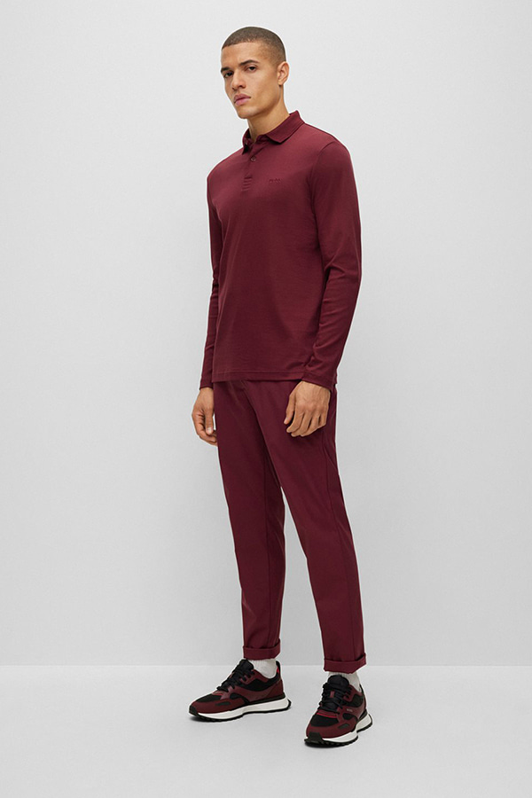 POLO ΜΠΛΟΥΖΑ BOSS - 654 ΜΠΟΡΝΤΩ